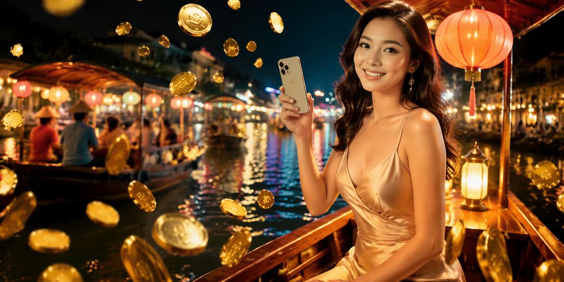 Chơi casino trực tuyến trên điện thoại tại chợ đêm Huế